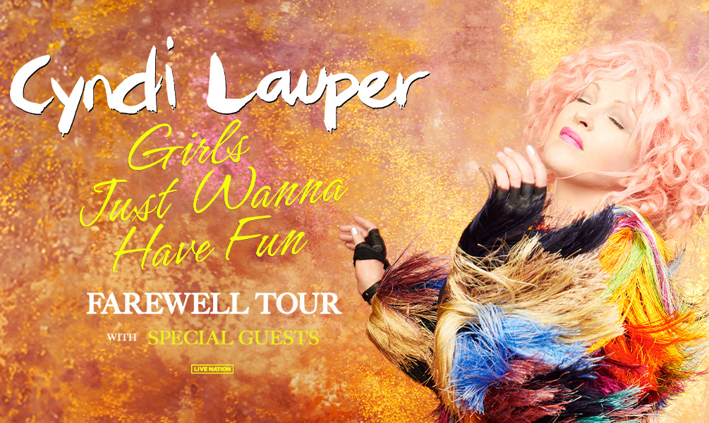 Cyndi Lauper is Bringing Her “Girls Just Wanna Have Fun Farewell Tour” to Chase Center on Nov. 26, 2024