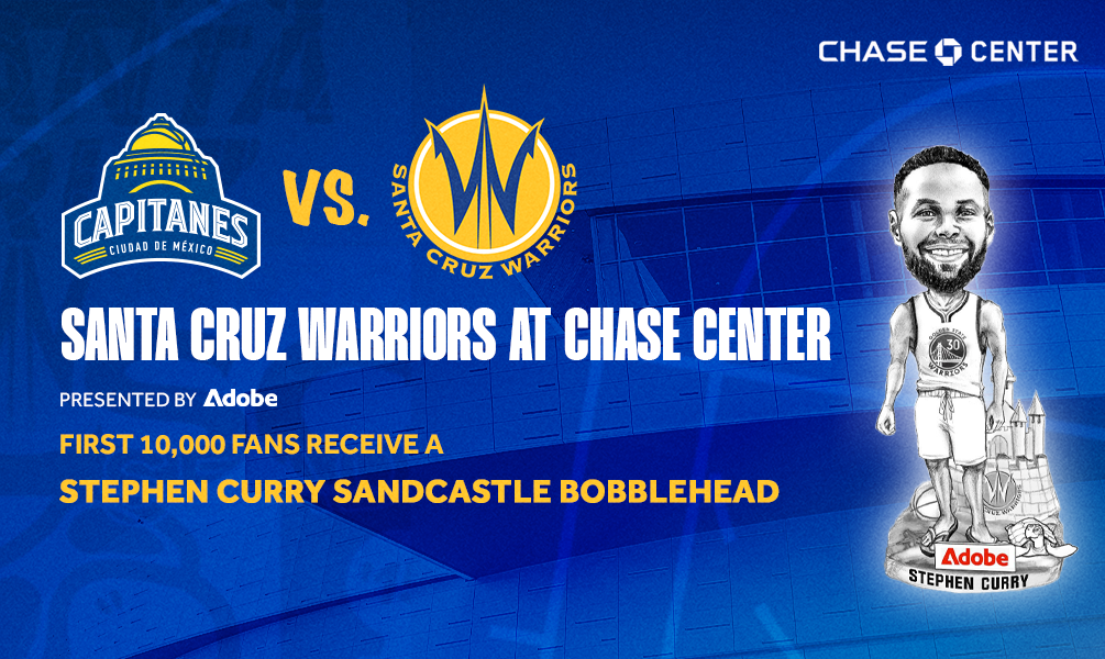 Santa Cruz Warriors Announce Annual Chase Center Game on March 9