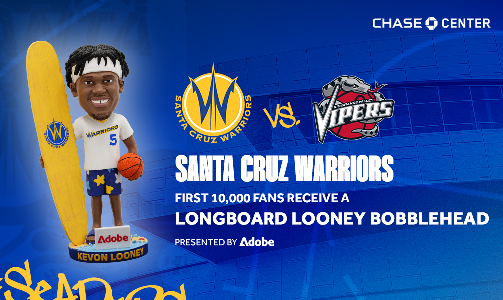 Santa Cruz Warriors Announce Annual Chase Center Game on March 10