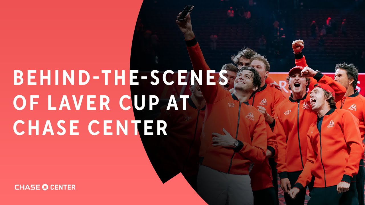 Get an Exclusive Behind-the-Scenes Look at Laver Cup 2025 at Chase Center