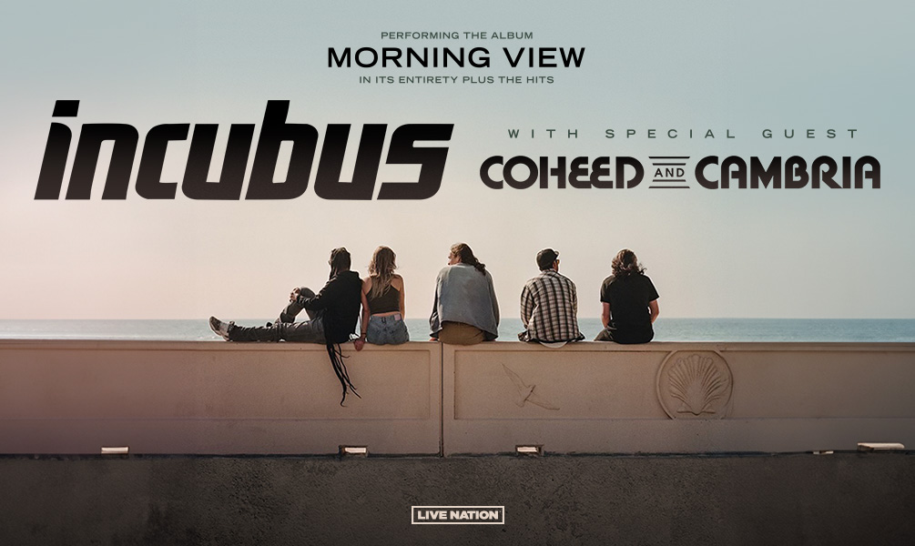 INCUBUS - Performing MORNING VIEW In Its Entirety + The Hits