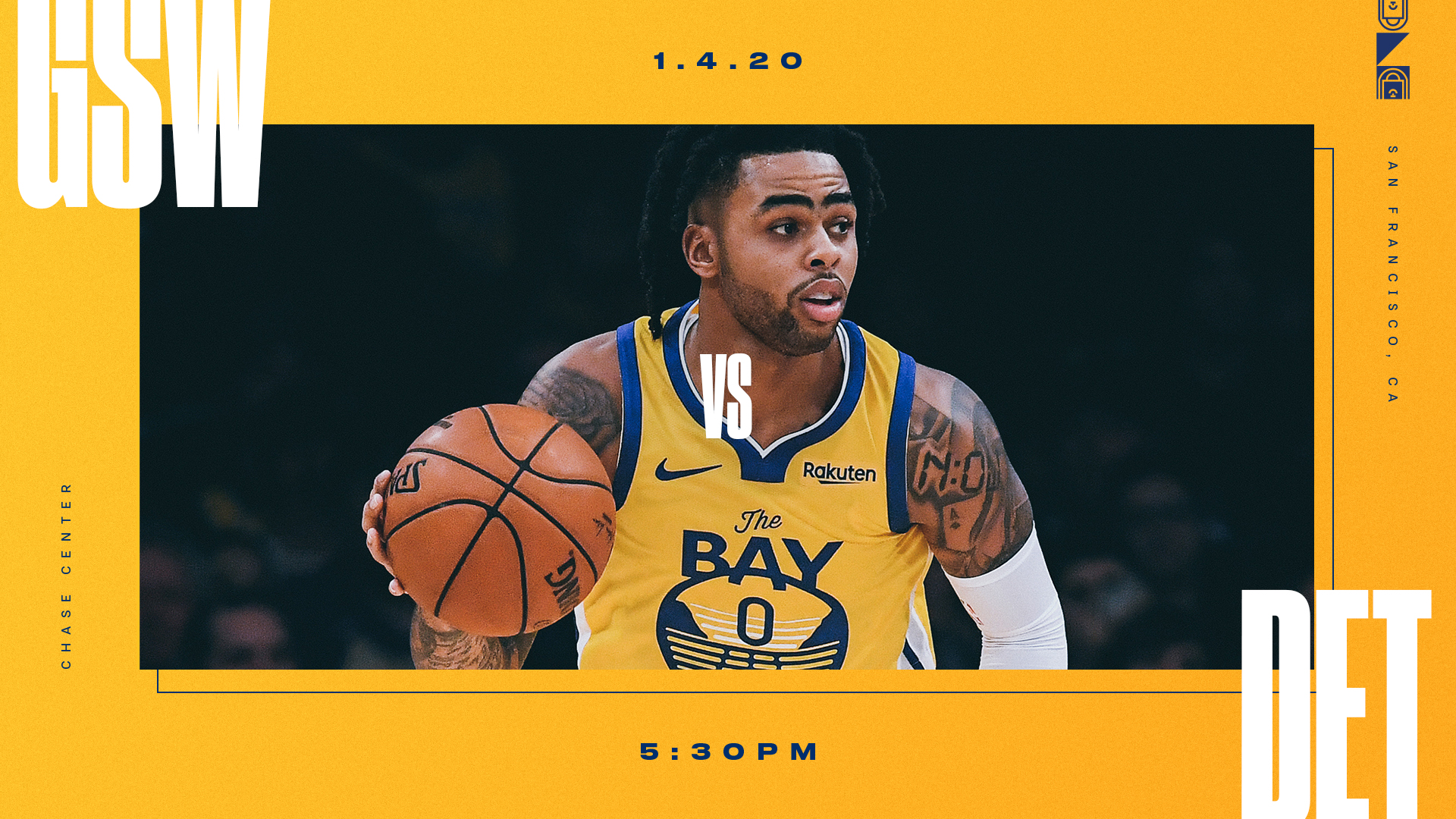 Warriors vs. Pistons