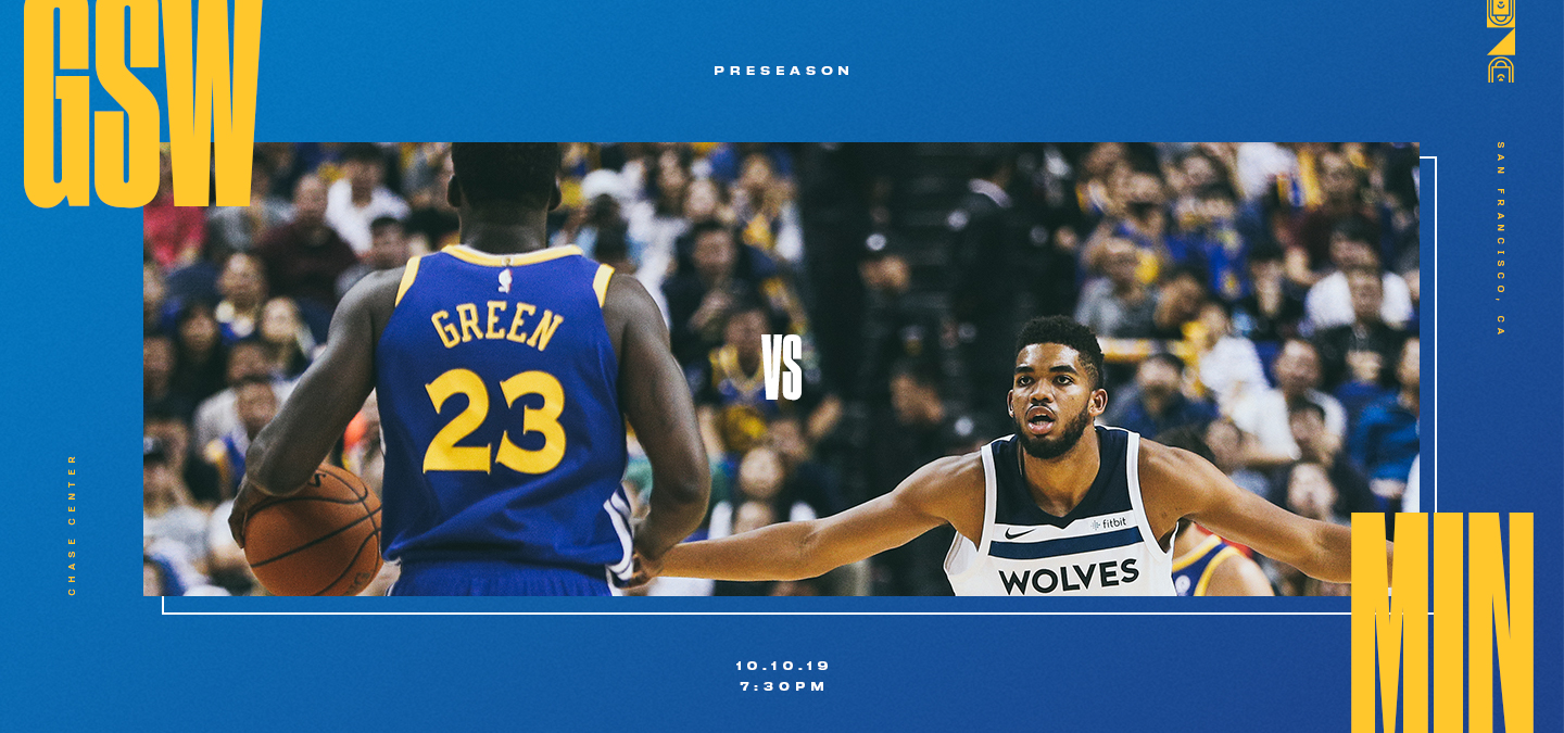 Preseason: Warriors vs. Timberwolves