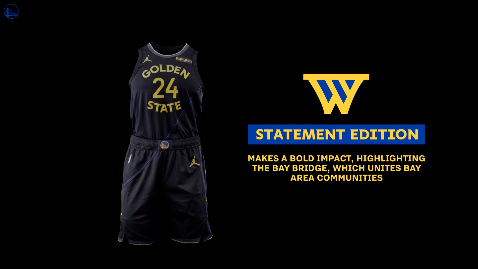 Statement Edition Uniform Golden State Warriors